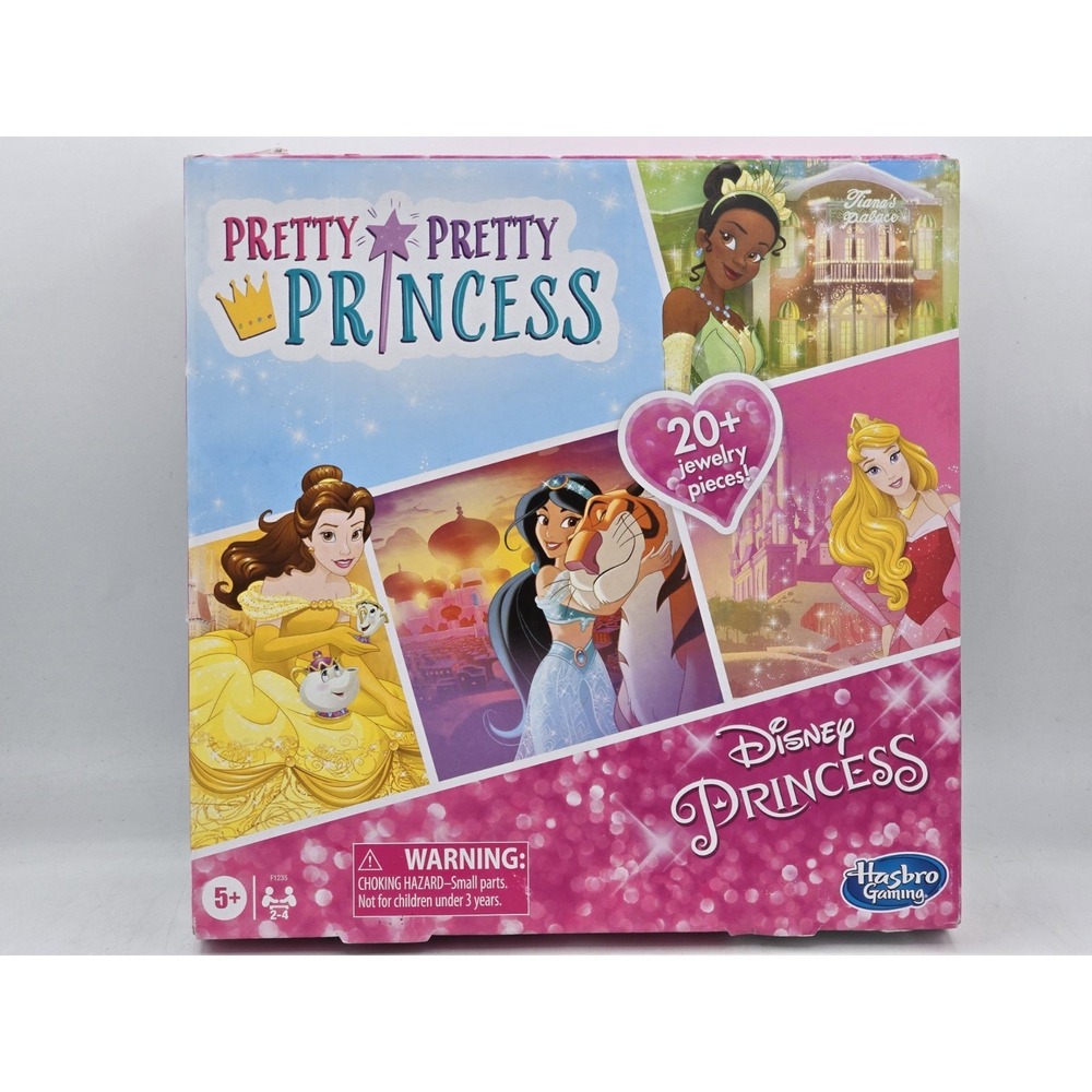 Hasbro Gaming Pretty Princess: Edition Board Game Featuring Multicolor, New